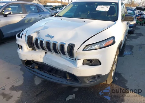 2017 Jeep Cherokee Sport 4X4 z USA, uszkodzony, nr VIN 1C4PJMAB0HD221167